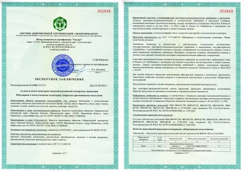 Экспертное заключение 00882-ТС/СЗ, стр. 1