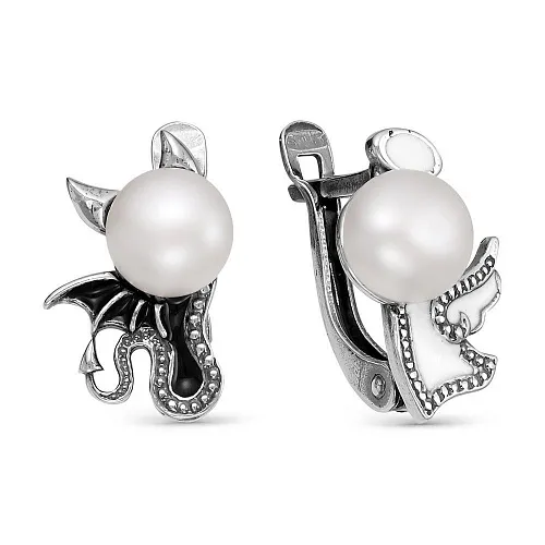 3339428 СЕРЬГИ "Да или нет"